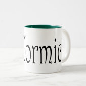 McCormickのケルト族のドラゴンのマグ ツートーンマグカップ (正面右)