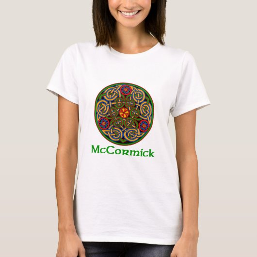 McCormickのケルト結び目模様 Tシャツ (正面)