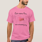 McCormick 8240、Coraは生命を救います。 、www.corasst… Tシャツ (正面)