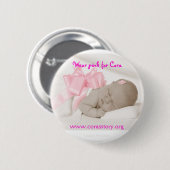 McCormick 8240 S IGは、身に着けていますCoraのためのピンク、WWWを…. 缶バッジ (正面&裏面)