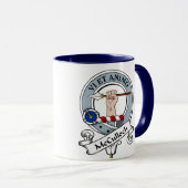 McCullochの一族は記章を付けます マグカップ (正面右)