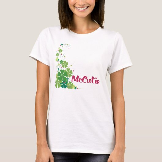 McCutieの花 Tシャツ (正面)