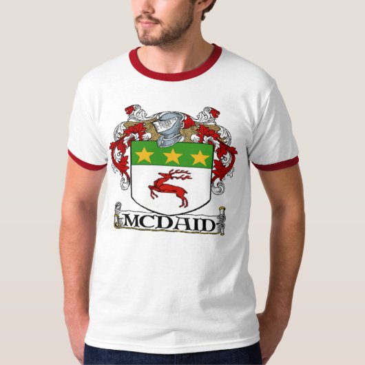 McDaidの紋章付き外衣 Tシャツ (正面)