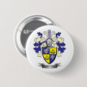 McDougallの家紋の紋章付き外衣 缶バッジ (正面&裏面)