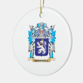 Mcdowellの紋章付き外衣-家紋 セラミックオーナメント (左)