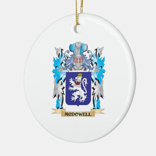 Mcdowellの紋章付き外衣-家紋 セラミックオーナメント (左)