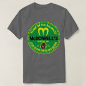 McDowellx27sロゴ Tシャツ (デザイン正面)