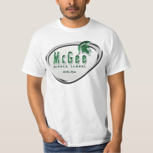 McGeeのレトロのテーマのロゴ#2 Tシャツ