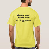 McGheeのサイクリング Tシャツ (裏面)
