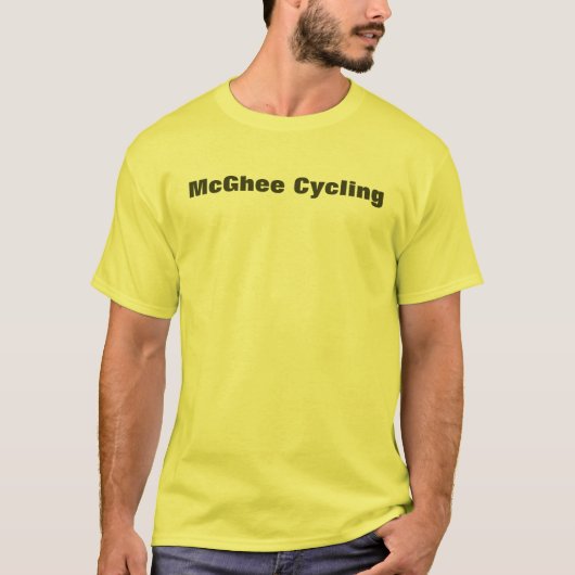 McGheeのサイクリング Tシャツ (正面)