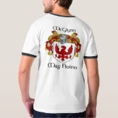 McGlynnの紋章付き外衣 Tシャツ (裏面フル)