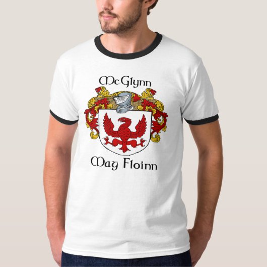 McGlynnの紋章付き外衣 Tシャツ (正面)