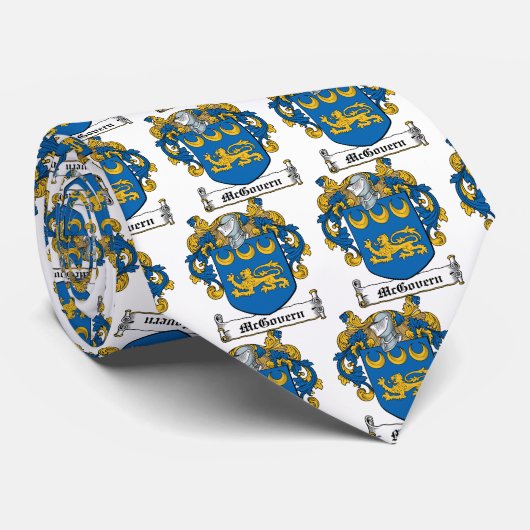 McGovernの家紋 ネクタイ (ロール)