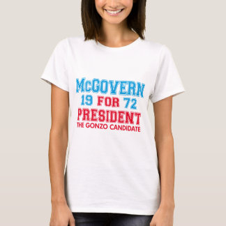 McGovern Gonzoの候補者 Tシャツ