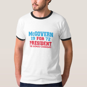 McGovern Gonzoの候補者 Tシャツ
