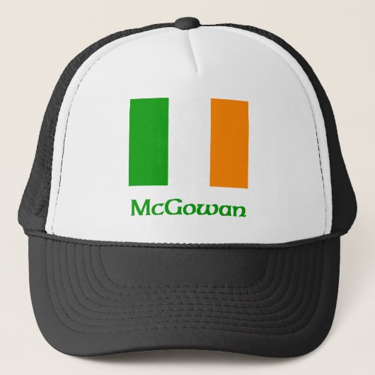 McGowanのアイルランド人の旗 キャップ (正面)