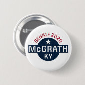 McGrath 2020年-ケンタッキーの上院における選挙戦ボタン 缶バッジ (正面&裏面)