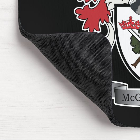 McGregorの家紋の紋章付き外衣 マウスパッド (コーナー)