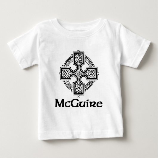 McGuireのケルト十字 ベビーTシャツ (正面)