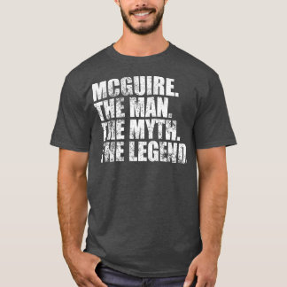McguireMcguire家族の名前Mcguire姓Mcgui Tシャツ