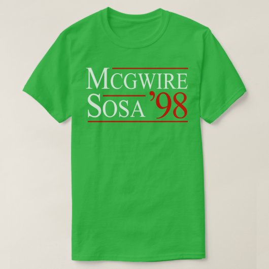 McGwire Sosa 98 Tシャツ (デザイン正面)