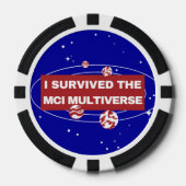 MCIマルチバーストランプのポーカーチップ ポーカーチップ (正面)