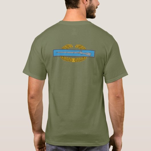 MCIBマスター戦闘歩兵バッジ Tシャツ (裏面)