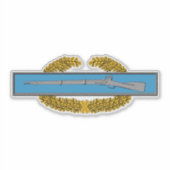 MCIB – マスターコンバットインファントリマンバッジ シール (正面)