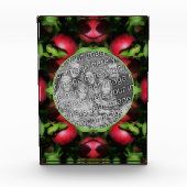 McIntoshリンゴ自然独自の追加 フォトブロック (正面)