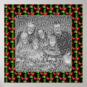 McIntosh Apple自然フレーム独自の写真を作成 ポスター (正面)