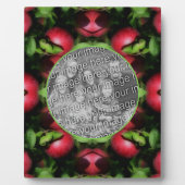 McIntosh Apple自然自分の写真を追加 フォトプラーク (正面)