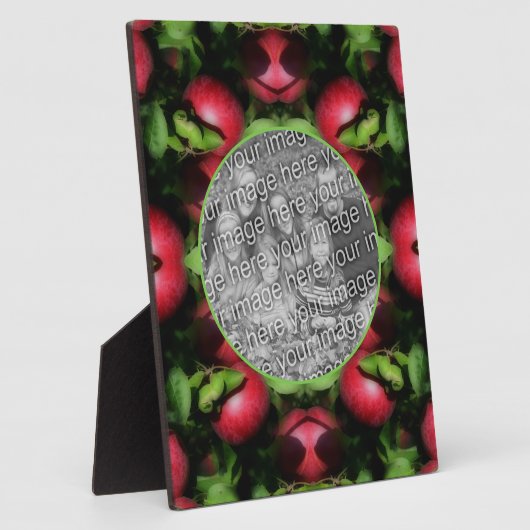 McIntosh Apple自然自分の写真を追加 フォトプラーク (側面)