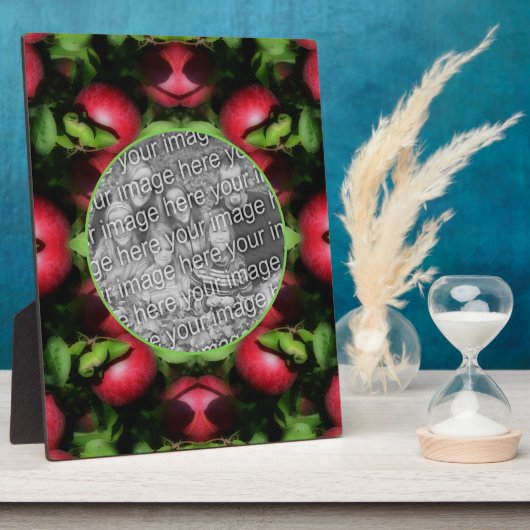 McIntosh Apple自然自分の写真を追加 フォトプラーク (側面)