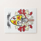 McIntyreの家紋の紋章付き外衣 ジグソーパズル (横)