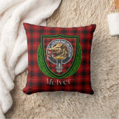 McIver Scottish Clan Tartan & Crest クッション (ブランケット)