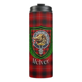 McIver Scottish Clan Tartan & Crest タンブラー