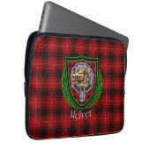 McIver Scottish Clan Tartan & Crest ラップトップスリーブ (正面右)