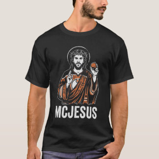 McJesus Connor McDavid Edmonton Hockey Tシャツ