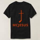 McJesus Sticker Tシャツ (デザイン正面)