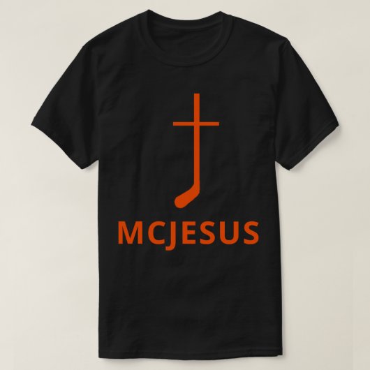 McJesus Sticker Tシャツ (デザイン正面)