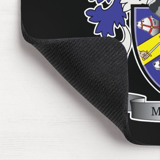 McKayの家紋の紋章付き外衣 マウスパッド (コーナー)