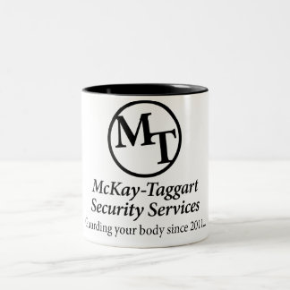 McKay-Taggartのセキュリティ・サービスのマグ ツートーンマグカップ