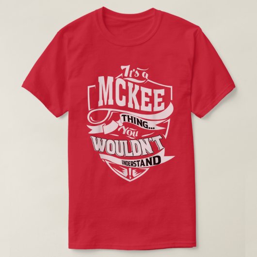 MCKEEの贈り物 Tシャツ (デザイン正面)