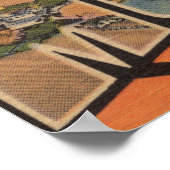 McKeesport，ペンシルバニア州 – ラージレターシーン ポスター (角)