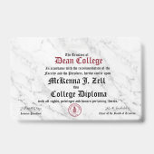 McKenna J. Zell バッジ (正面)