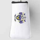 McKenzieの家紋の紋章付き外衣 ゴルフヘッドカバー (回転90)