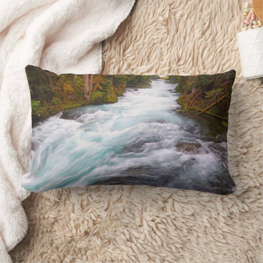McKenzie River | Oregon ランバークッション (ブランケット)