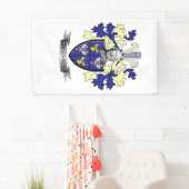 McKinneyの家紋の紋章付き外衣 横断幕 (インサイチュ)