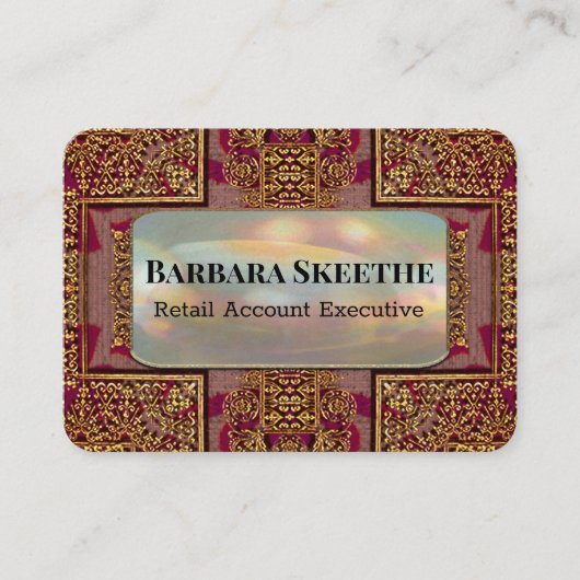 McKintzの美しくユニークなプロフェッショナル 名刺 (正面)