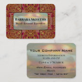 McKintzの美しくユニークなプロフェッショナル 名刺 (正面/裏面)